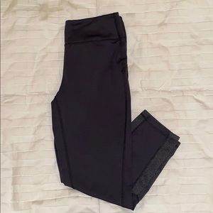 Abercrombie & Fitch Grey Cropped Leggings